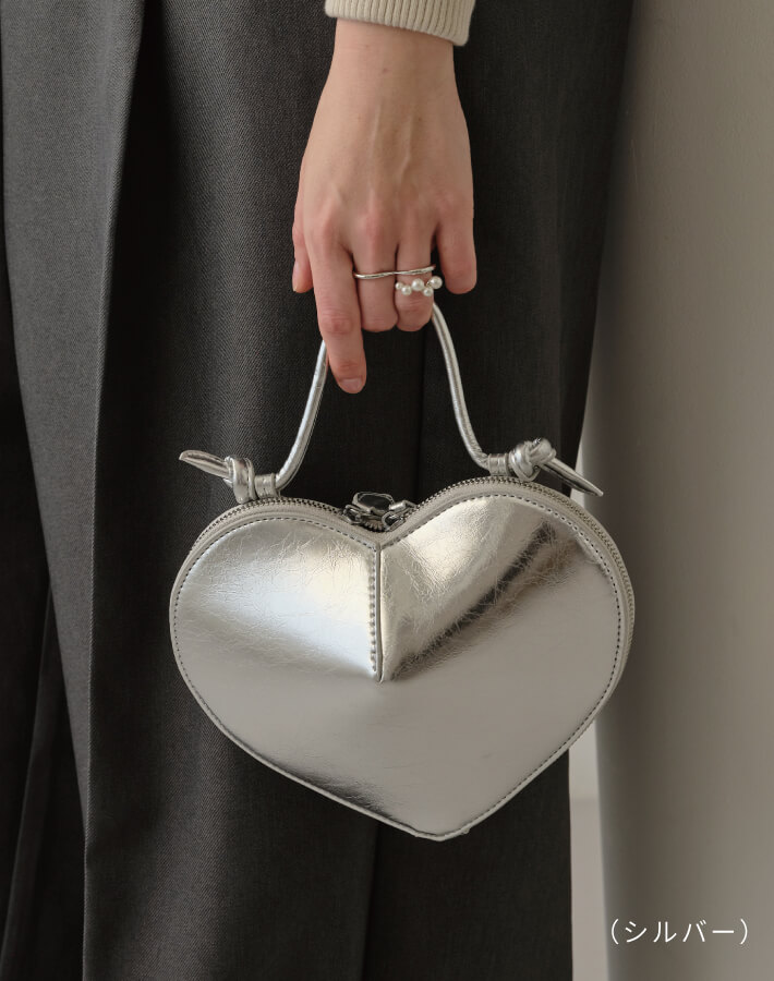 楽天市場】ハートポシェット 新作 有名インフルエンサーさんご愛用