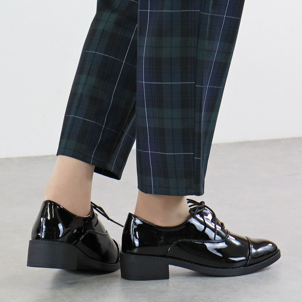 楽天市場】オックスフォードシューズ レディース 黒 レースアップ