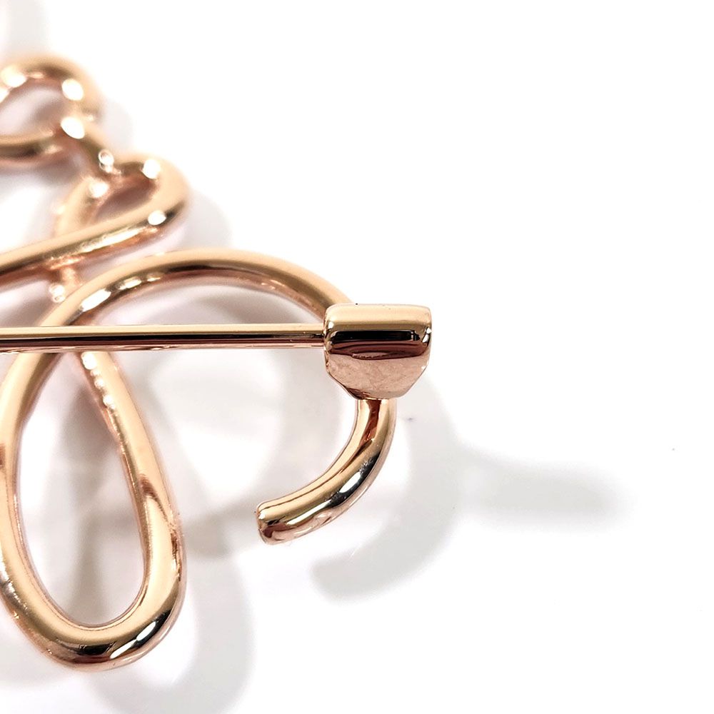 楽天市場】ロエベ LOEWE アナグラム ブローチ ピンバッジ 111.27.027