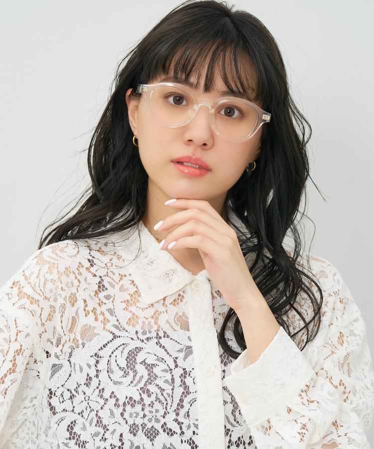 楽天市場】|ボストン型 メガネ(クリア) 軽量 TR素材 太縁 黒縁フレーム