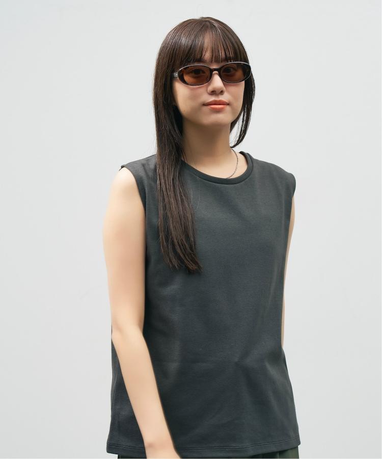 楽天市場】|Zoff AOI IHARA オーバル型 サングラス(ブラウン(デミ柄