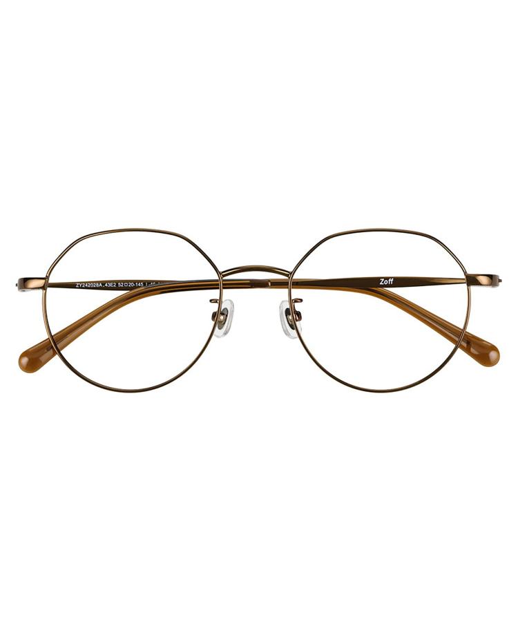 楽天市場】|【中顔面短縮みえメガネ】ボストン型 メガネ(ブラウン