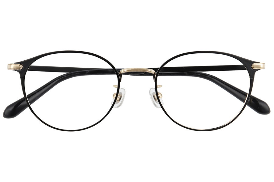 楽天市場】|ボストン型 メガネ（ブラック） TITANIUM COMBINATION 度