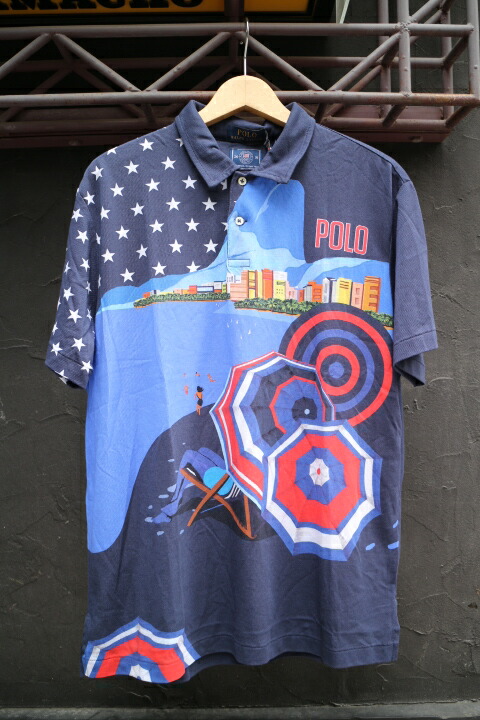 楽天市場】POLO RALPH LAUREN / OLYMPIC USA POLO SHIRT(ポロラルフ