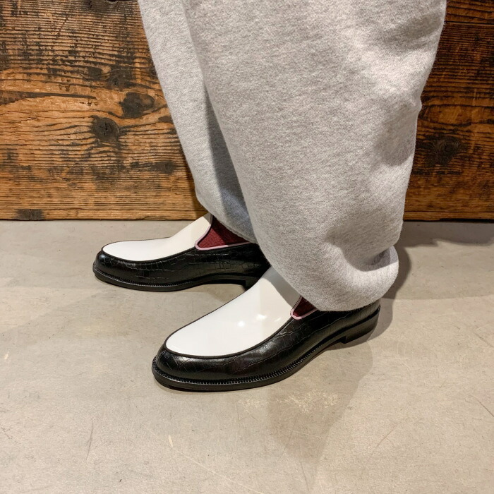 楽天市場】BLOHM / SELFISH - Black/White (ブローム ローファー