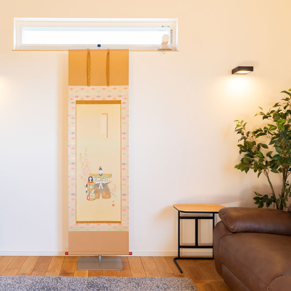 楽天市場】日本製 アルミ製 多目式飾り台 掛軸 インテリア 掛け軸