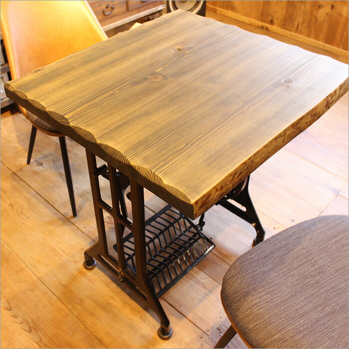 楽天市場】足踏みミシン台 リメイク テーブル 古材 カフェテーブル