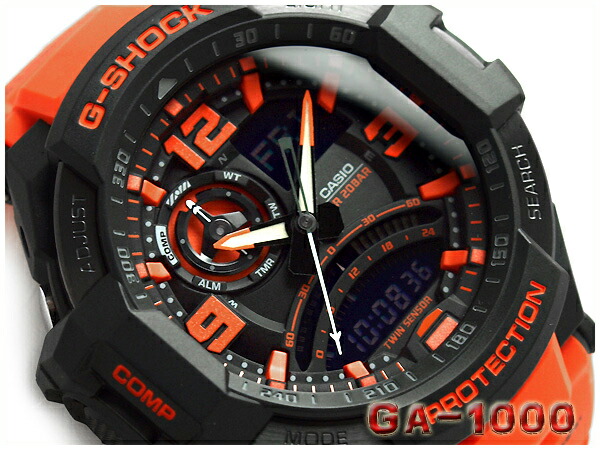 楽天市場】GA-1000-4ADR G-SHOCK Gショック ジーショック gshock