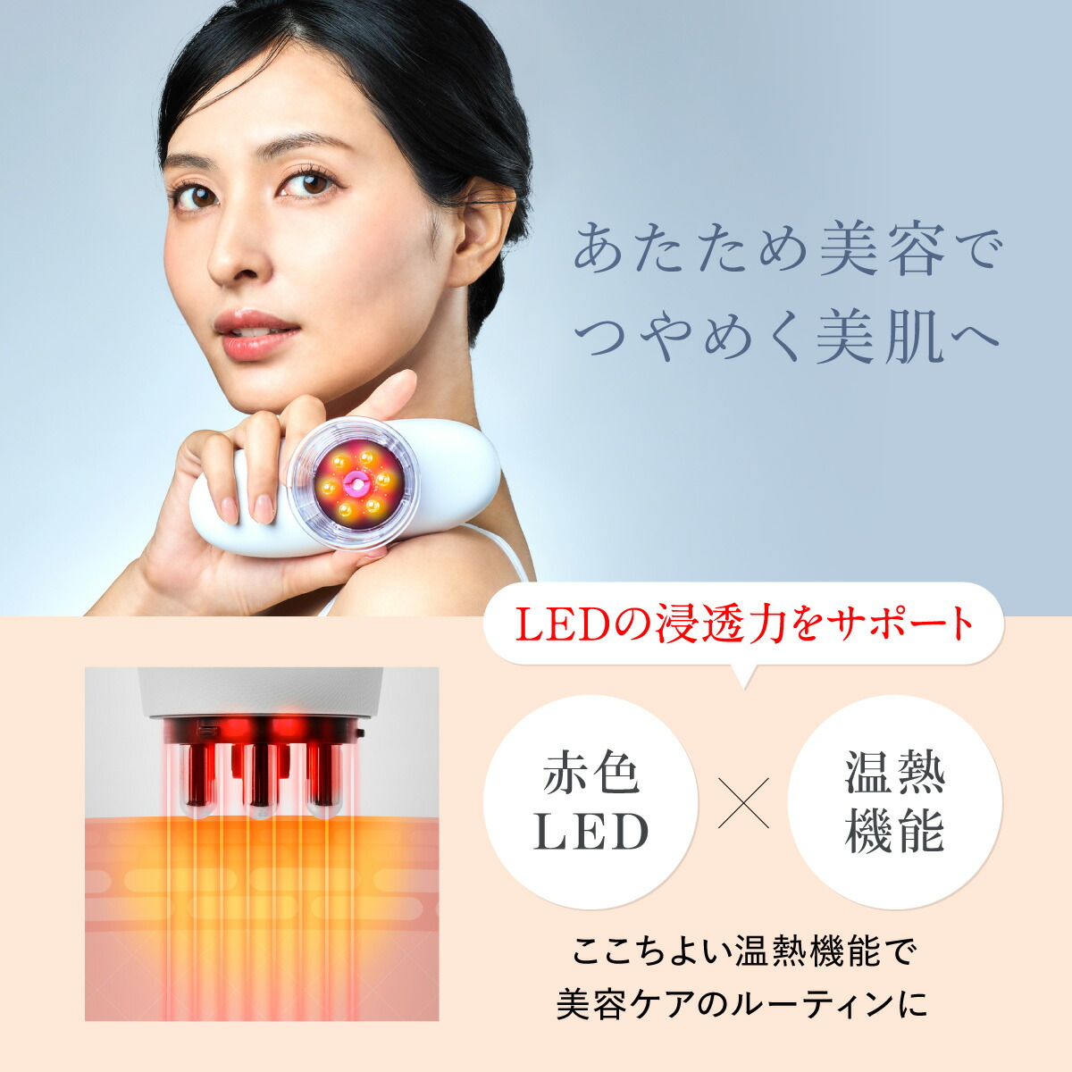 楽天市場】温熱機能＋ 【 WAVEWAVE EMS SLIM ESTHE Plus】 LED LIPO