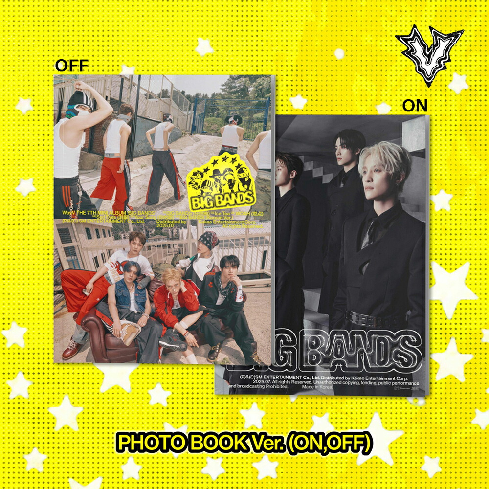 楽天市場】WayV 威神V ウェイブイ WayV - BIG BANDS / 7TH MINI ALBUM