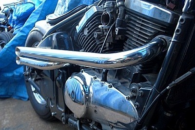 楽天市場】部品屋K&W ショットガンマフラー バルカンクラシック400