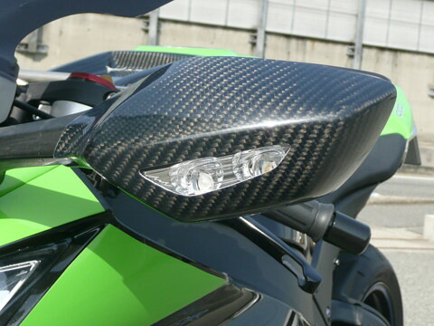 楽天市場】A-TECH エーテック 純正用ミラーカバー ZX-10R KAWASAKI