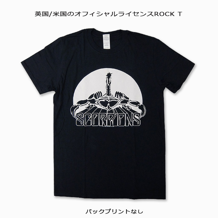 楽天市場】ROCK TEE SCORPIONS-4[スコーピオンズ] SCORPION LOGOロック