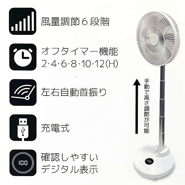 楽天市場】【送料無料】サクセスアジア 折りたためる コードレスDC