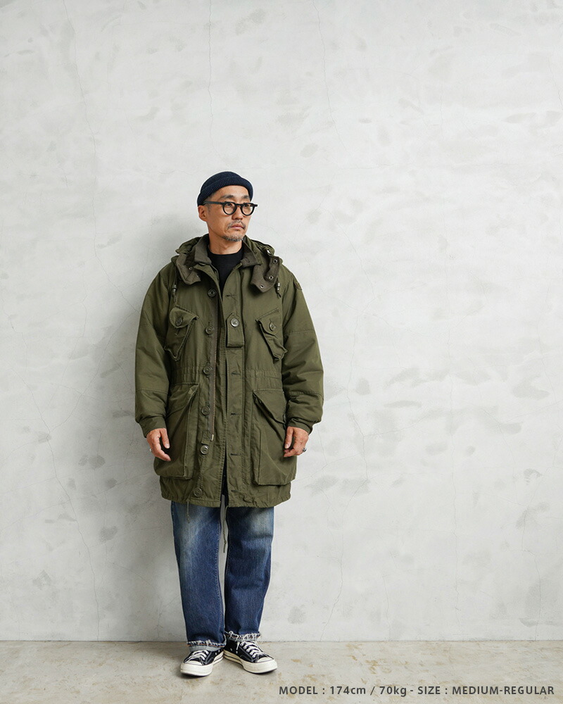 楽天市場】☆希少 実物 USED カナダ軍 ECW コンバット パーカー フル