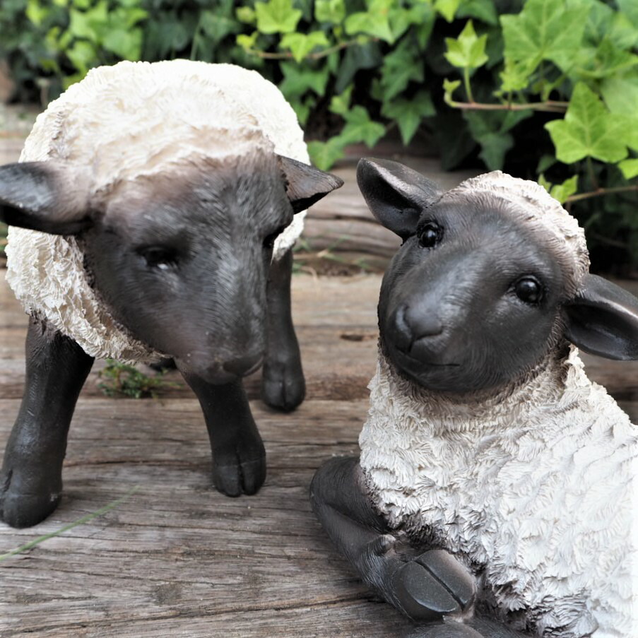 楽天市場】羊の置物 黒ひつじ3品セット 3763-0123 ひつじ