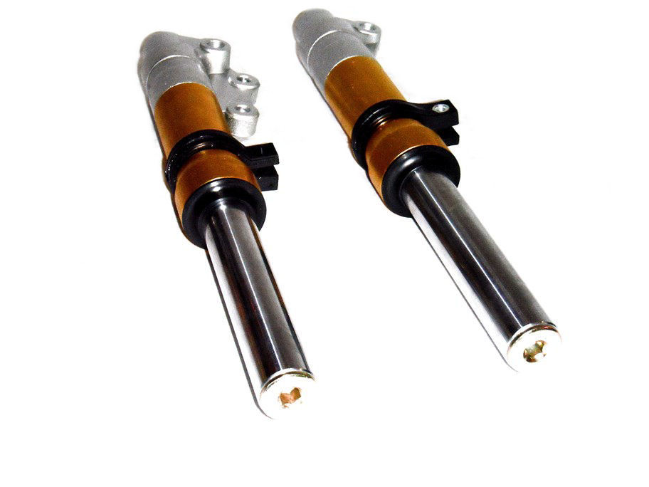 楽天市場】JOG スーパージョグ Z/ZR 3YK フロントフォーク ショート