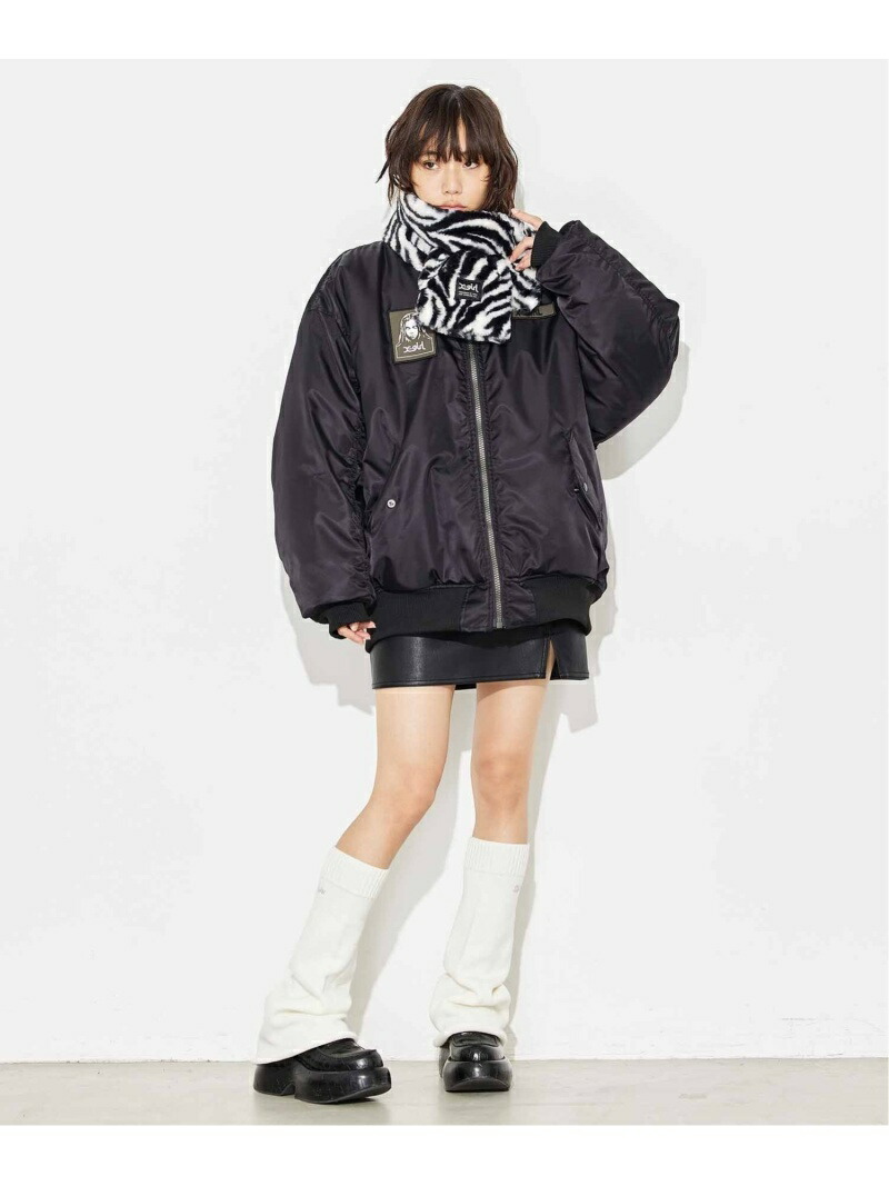楽天市場】OVERSIZED MA-1 ジャケット X-girl X-girl エックスガール