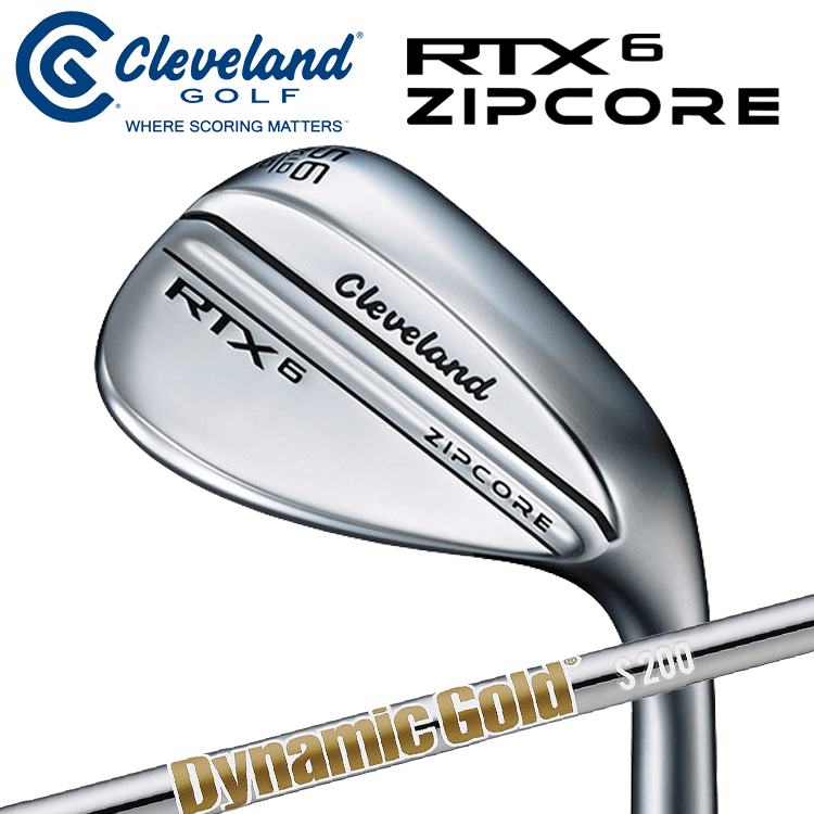 楽天市場】クリーブランド ゴルフ Cleveland GOLF RTX 6 ZIPCORE