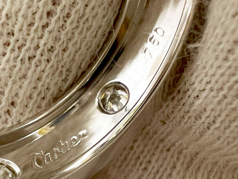 楽天市場】Cartier カルティエ ラブピアス ピアス フルダイヤ 6Pダイヤ