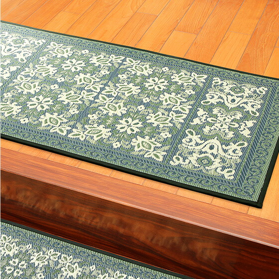 楽天市場】緑茶染 三重織 国産い草玄関マット ガイア 90×60 い草 玄関