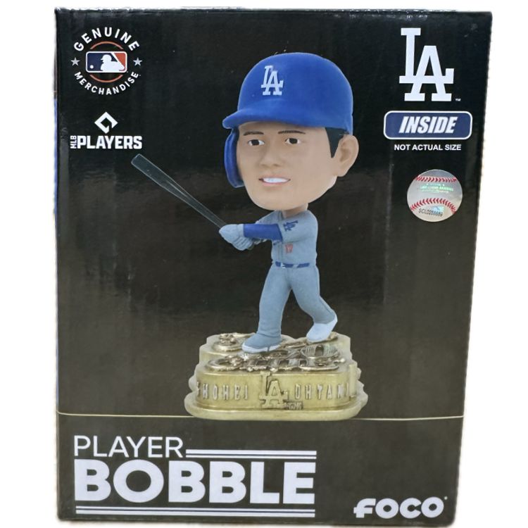 楽天市場】50/50 大谷翔平 バブルヘッド人形 ボブルヘット人形