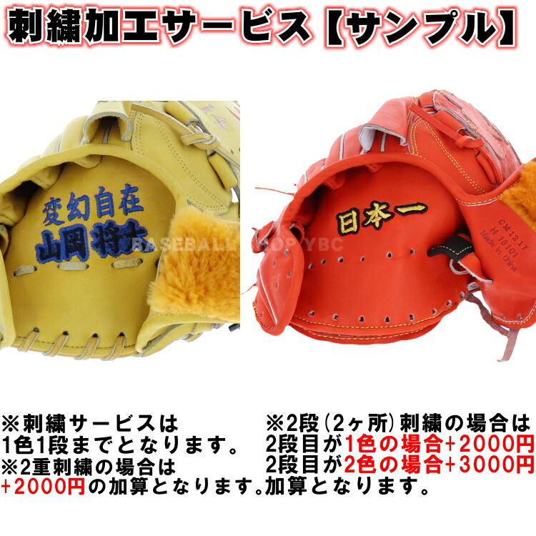 楽天市場】野球 グローブ 硬式 投手 刺繍サービス ミズノプロ