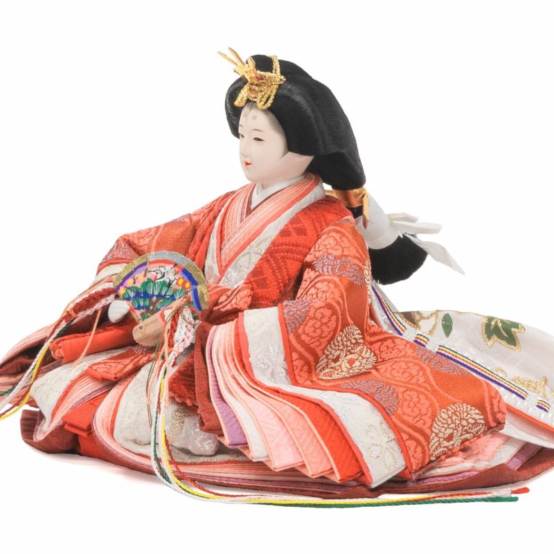 楽天市場】【雛人形】 親王飾り 男性作家 樋泉直人作 CD付 コンパクト