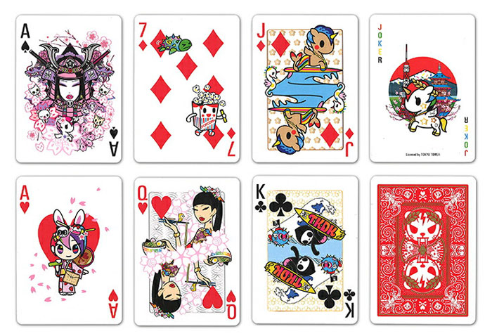 4TUNE CASINO トランプ 赤2と青2セット 4TUNE CASINO トランプ 赤2と青