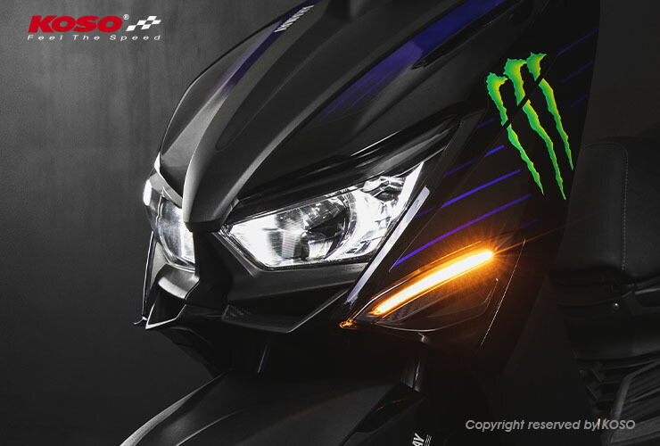 楽天市場】【送料無料】【超高品質】KOSO LEDシーケンシャルフロント