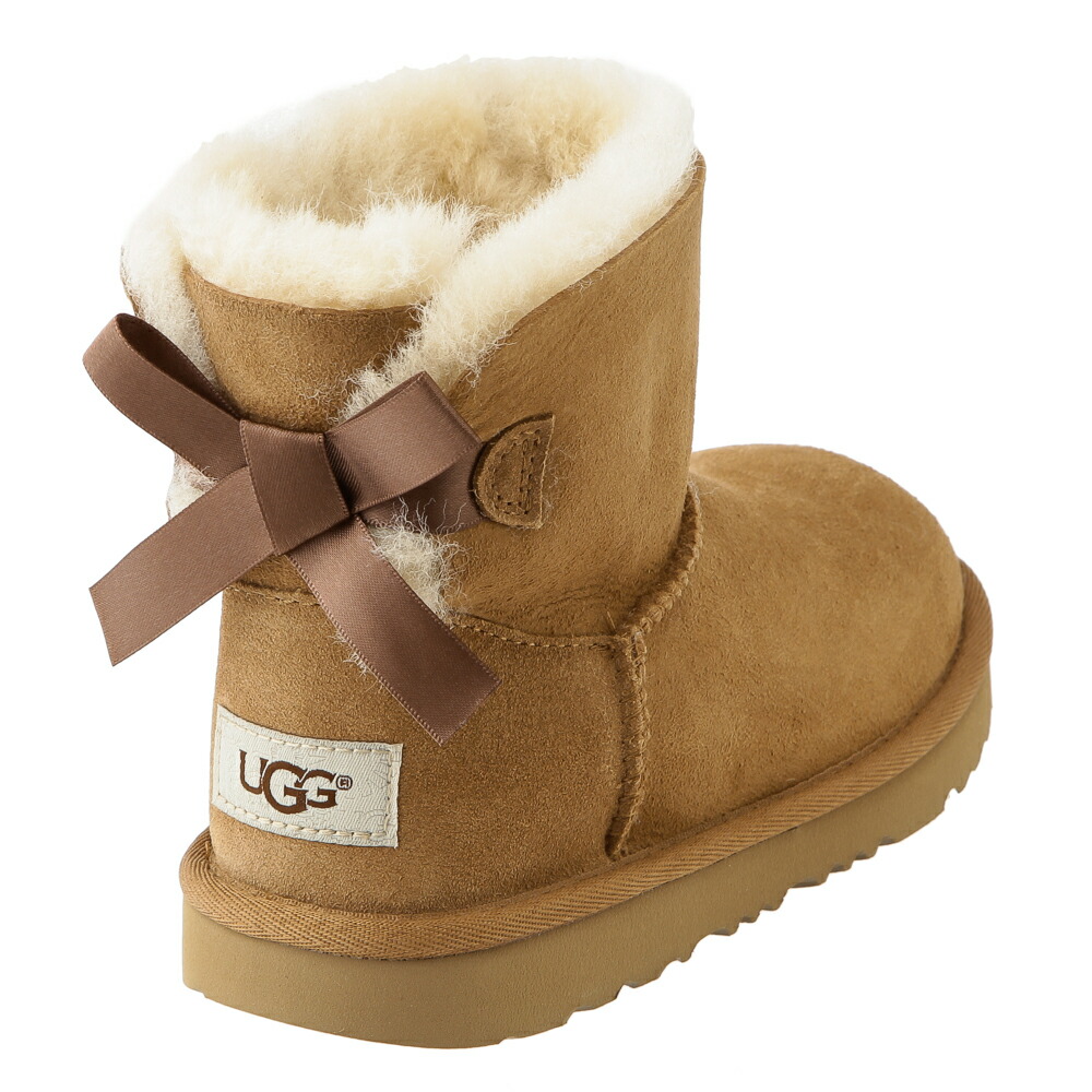 楽天市場】UGG ムートン キッズ レディース ブーツ ミニベイリーボウII