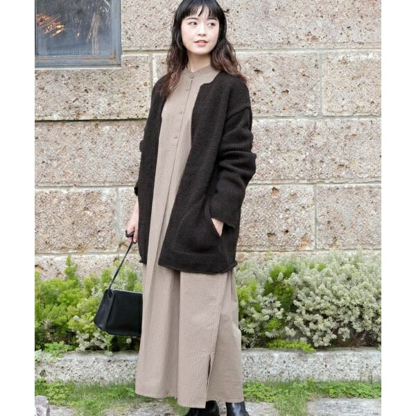 楽天市場】ペルーニットロングカーディガン／かぐれ : 丸井（マルイ