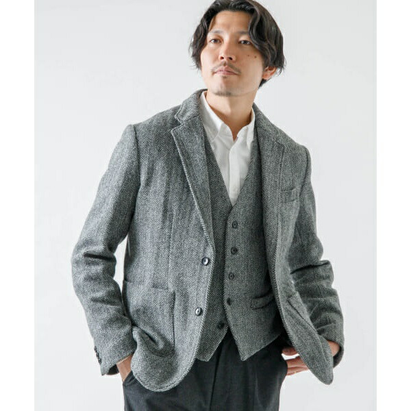楽天市場】『XLサイズあり』ハリスツイードベスト／アーバンリサーチ
