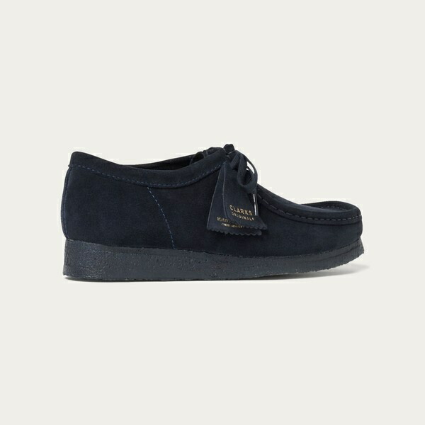 楽天市場】【別注】 ＜CLARKS＞ WALLABEE NAVY/シューズ／ビューティー
