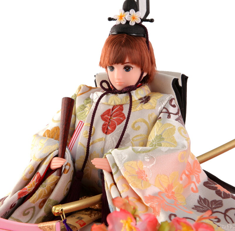 楽天市場】雛人形 ケース飾り コンパクト リカちゃん 久月 お雛様 親王