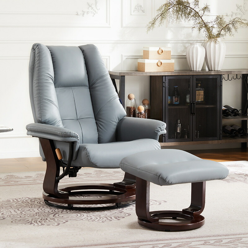 1人掛け 椅子 オットマン付 リクライニングソファ」の人気商品一覧