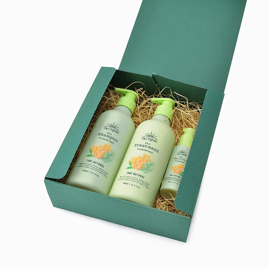 楽天市場】【 15/e organic シャンプー・トリートメント・ヘアオイル 3