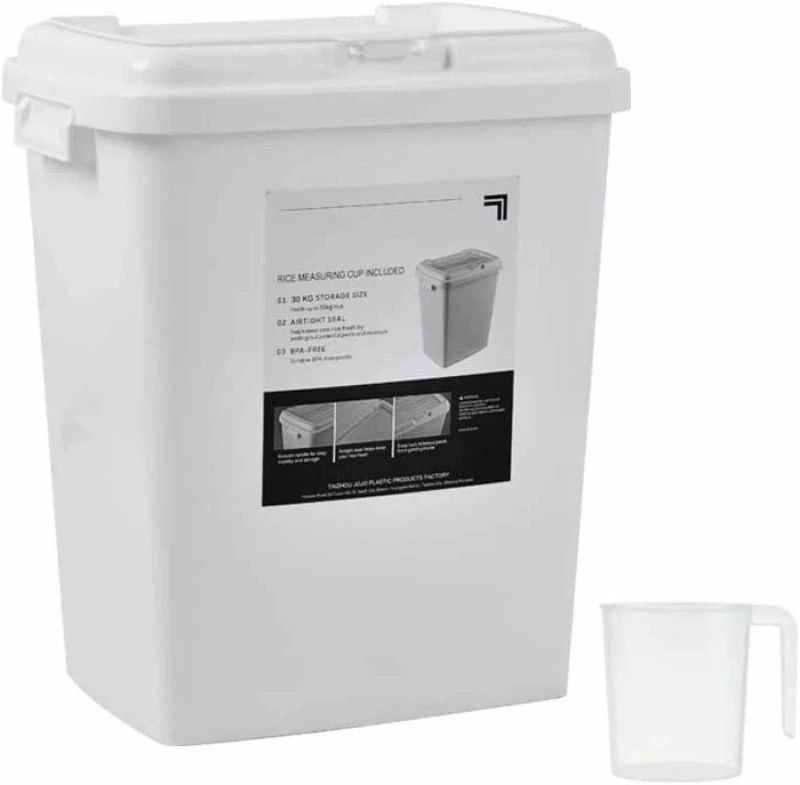 楽天市場】米びつ 保存容器 フードストッカー 密閉 防湿 虫除清潔便利