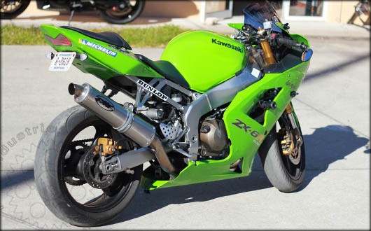 2003 2004 Kawasaki Ninja ZX6R / 636 Fender Eliminator