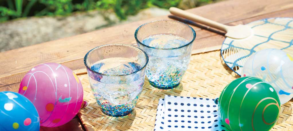 津軽びいどろMATSURI［8月］ | シリーズ | ハンドメイドガラスの伝統