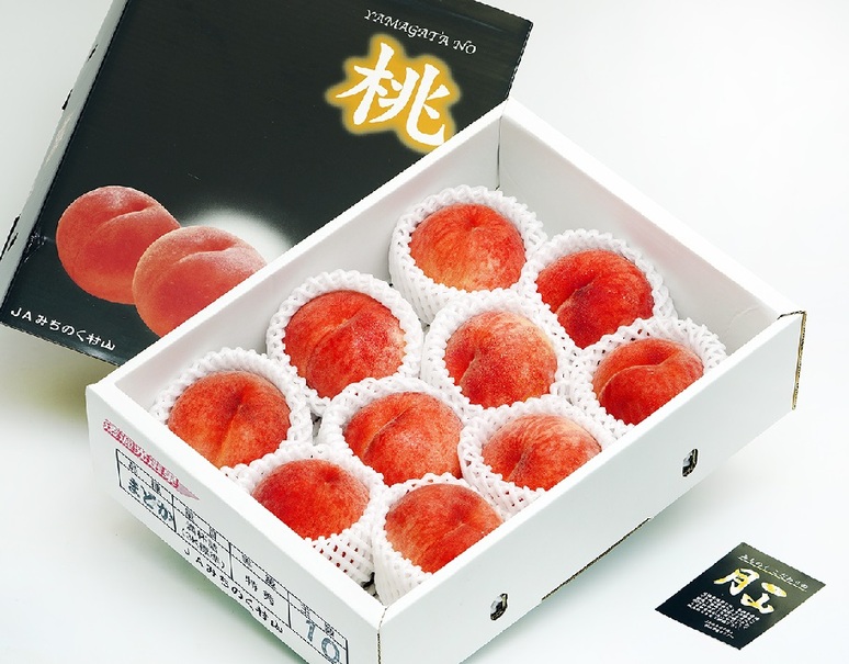 糖度14度以上 JAみちのく村山『完熟 大玉桃（品種：川中島白桃など
