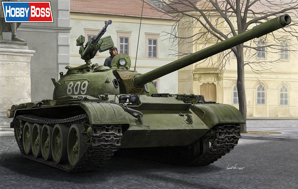 ソビエト T-54 中戦車【84538:6939319245380】｜ホビーボス（HOBBY BOSS）