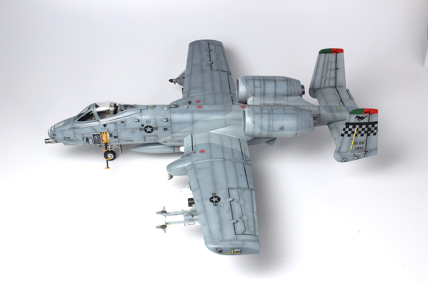 1/48 アメリカ空軍 攻撃機 A-10C サンダーボルトII オーサン AFB【TPA