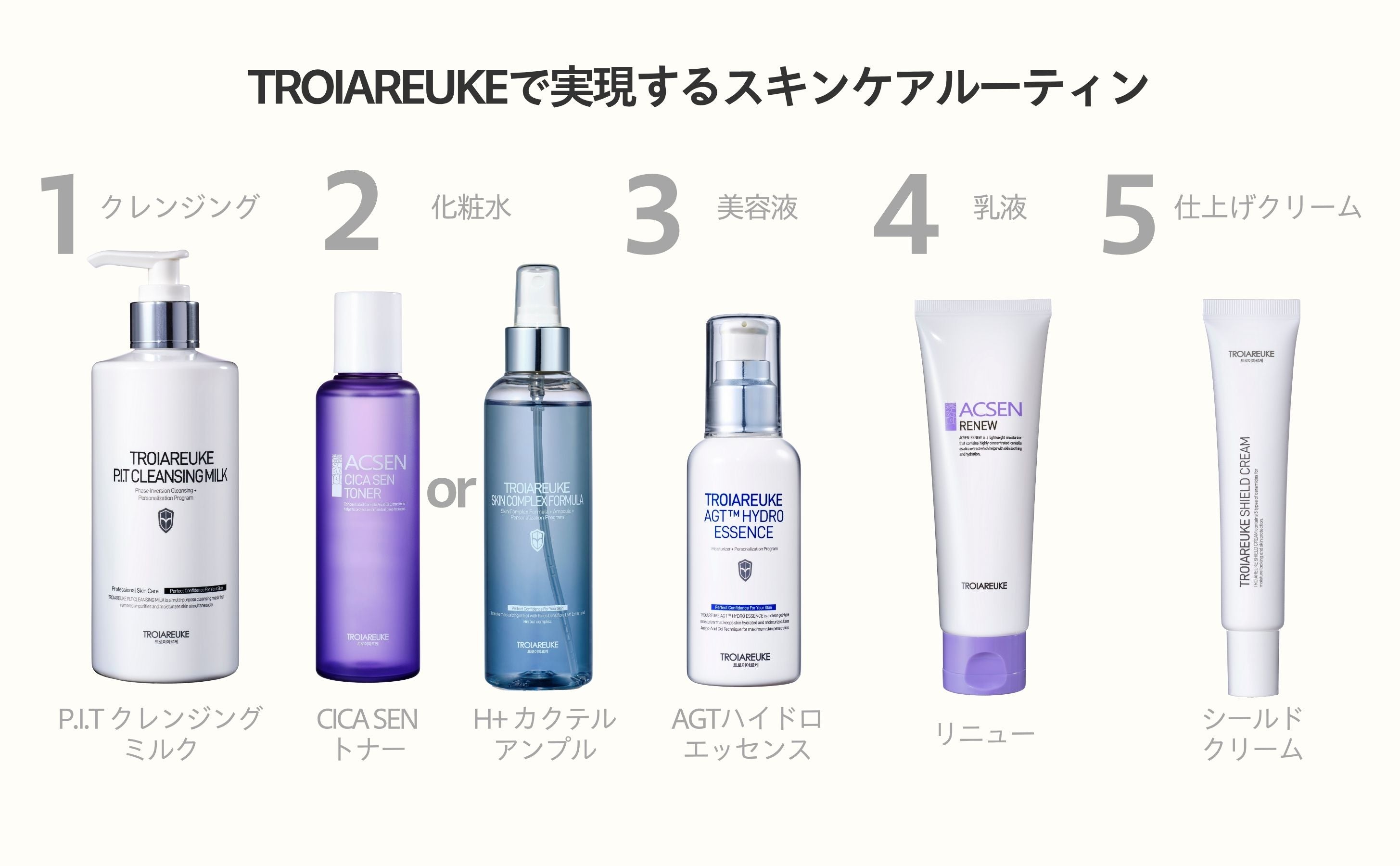 P.I.T クレンジングミルク 300ml – TROIAREUKE公式｜トロイアルケ