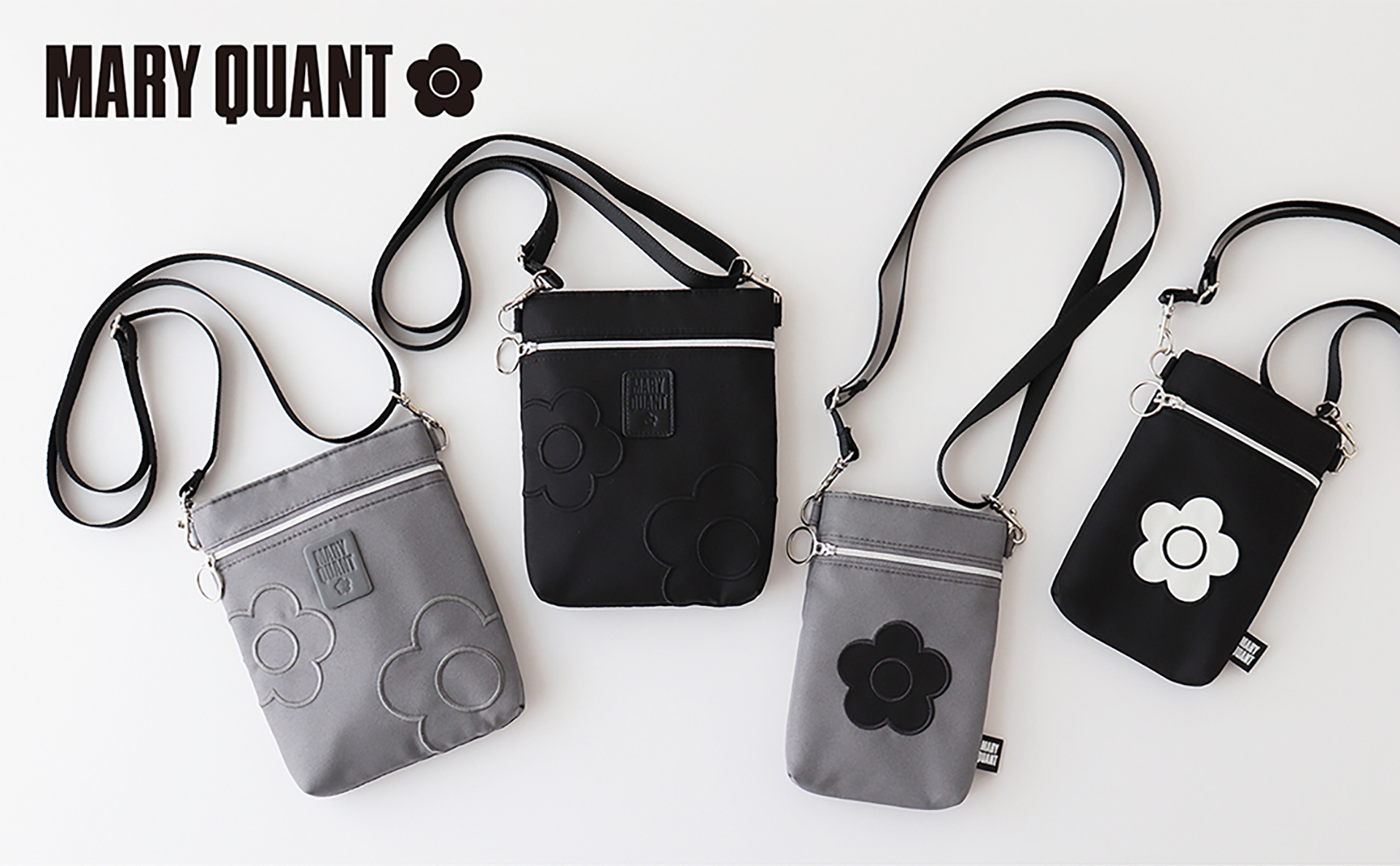 MARY QUANT、大人のマルチポシェット「ポケットプラス」。秋の旅行や