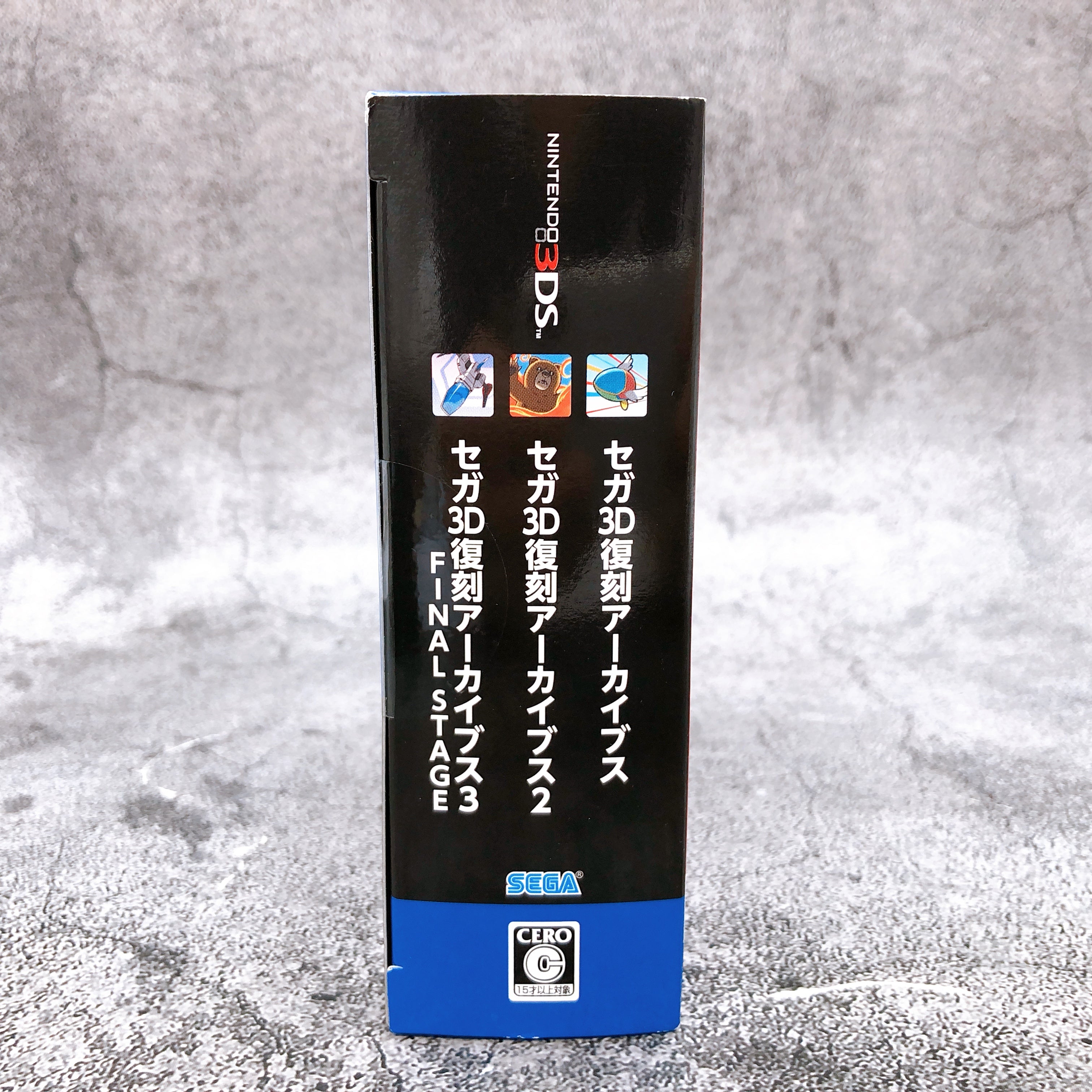 Nintendo 3DS SEGA 3D Classics Collection 1 2 3 Triple Pack Archives Ga