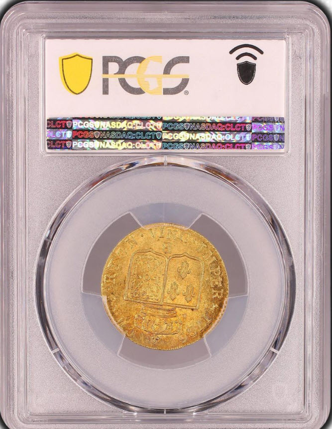 動画あり】【レア度1-R1】フランス 1786-B年 ルイ16世 1ルイドール金貨