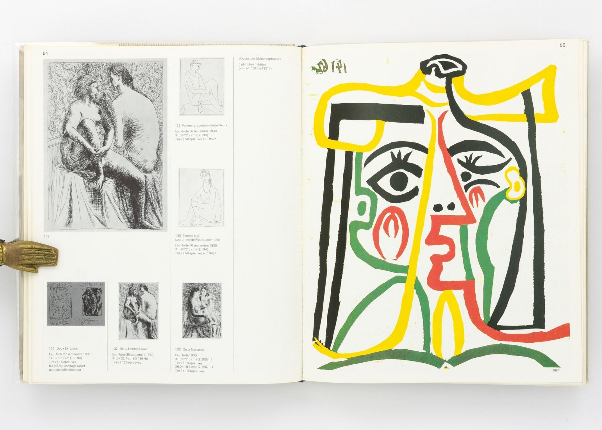 Pablo Picasso. Volume I: Catalogue of the Printed Graphic Work