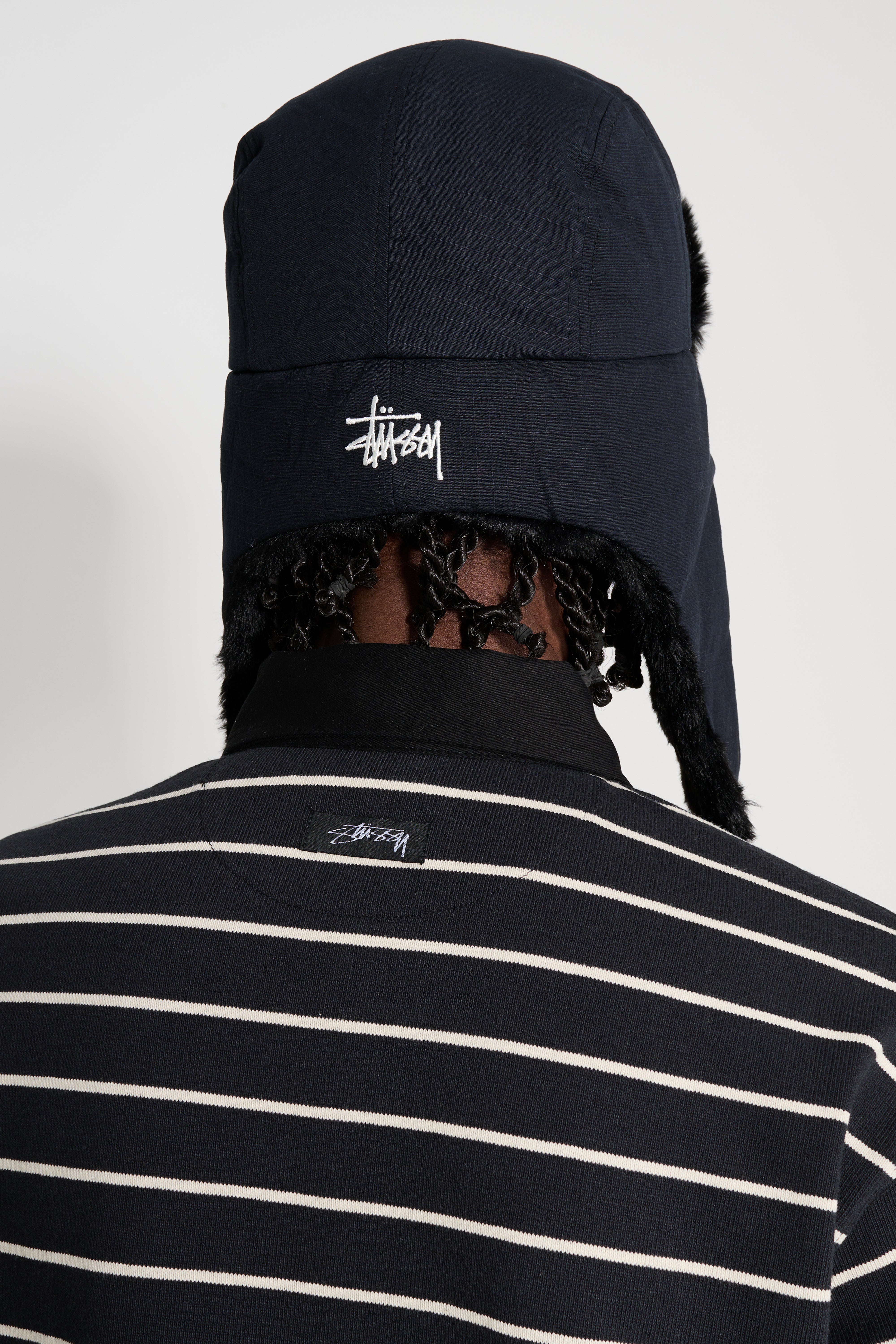 Stüssy Trapper Cap Black – Très Bien