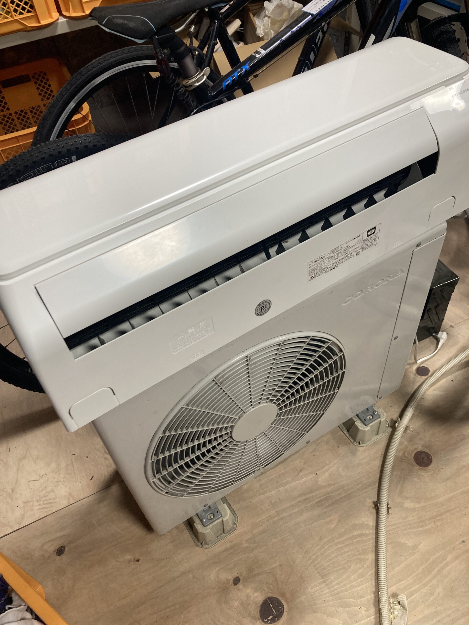 コロナ 2023年製 2.2kw 6〜8畳 エアコン 中古品販売 - 広島の総合